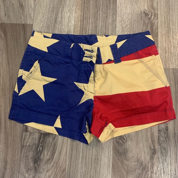 loudmouth american flag shorts
